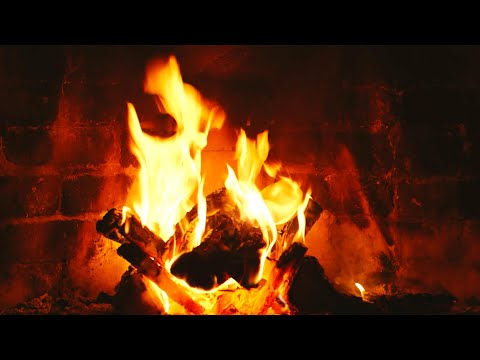 Caminetto: Rumore di Fuoco scoppiettante per Rilassarsi e Dormire (4K)