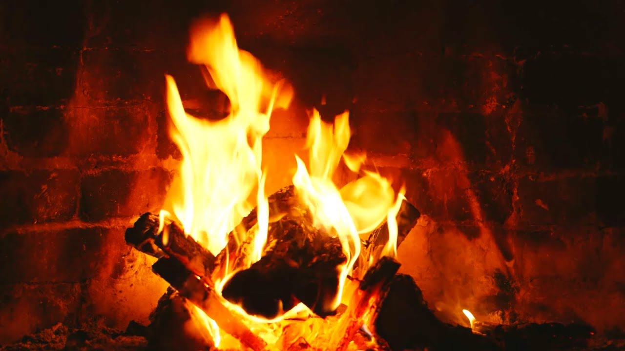 Caminetto: Rumore di Fuoco scoppiettante per Rilassarsi e Dormire (4K)