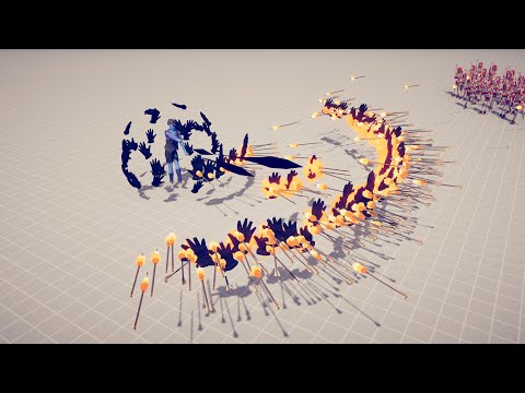 EVERY UNIT BURNING (legacy) - Totally Accurate Battle Simulator TABS