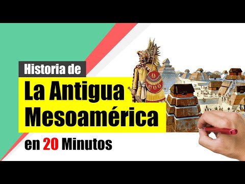 Historia de la Antigua MESOAMÉRICA - Resumen | Las principales civilizaciones mesoamericanas.