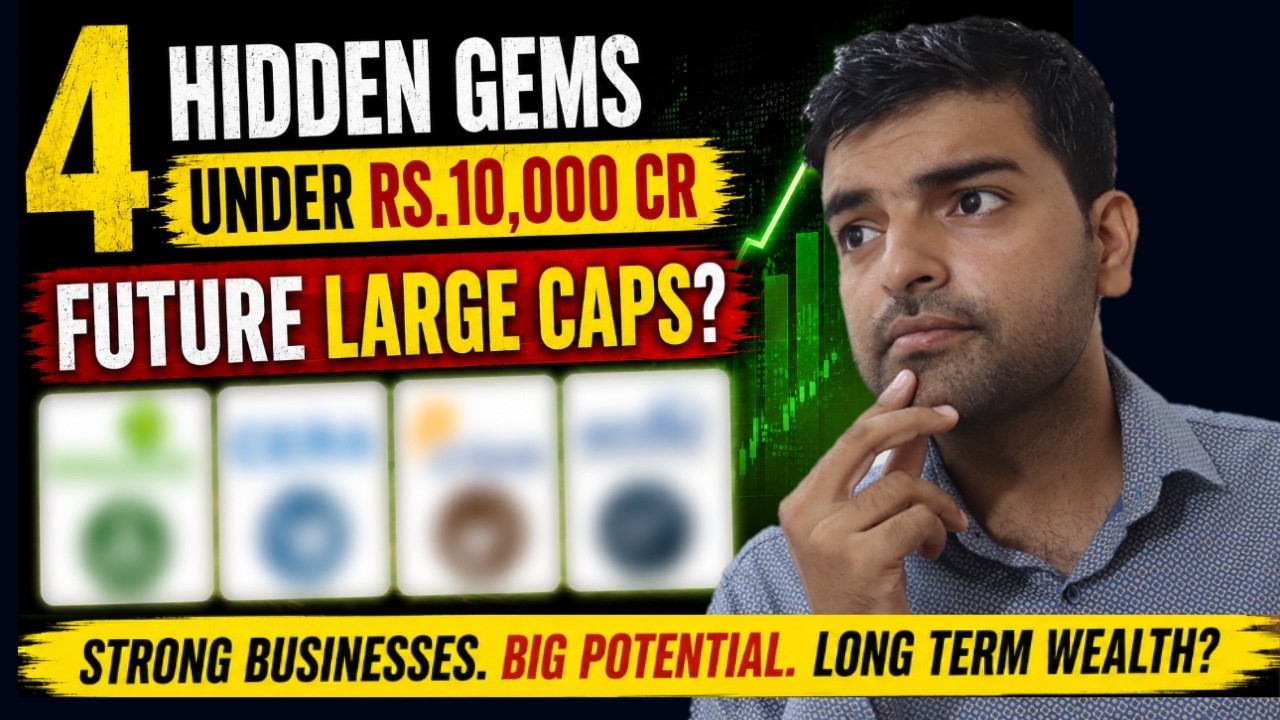 4 Hidden Gem Stocks Under Rs 10,000 Cr Mcap | Investaru