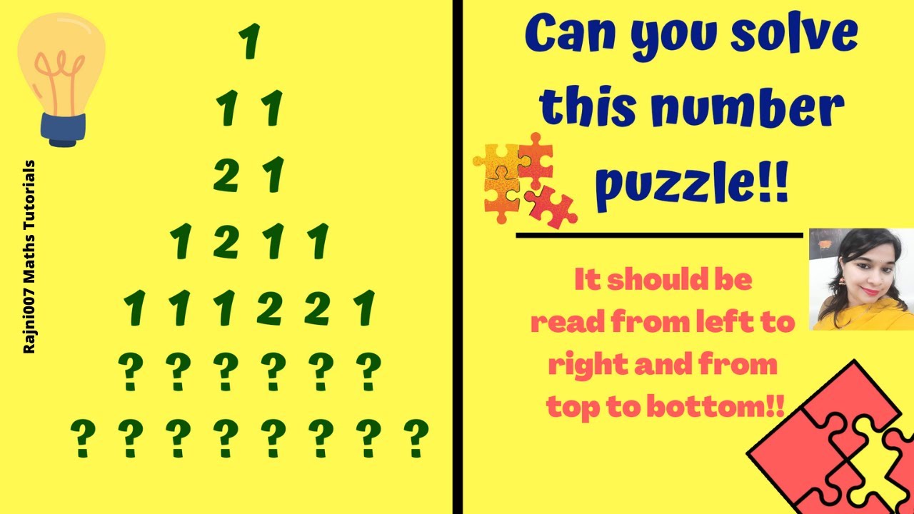 1 11 21 1211 111221 !! Sequence number puzzle!! Can you solve this!!