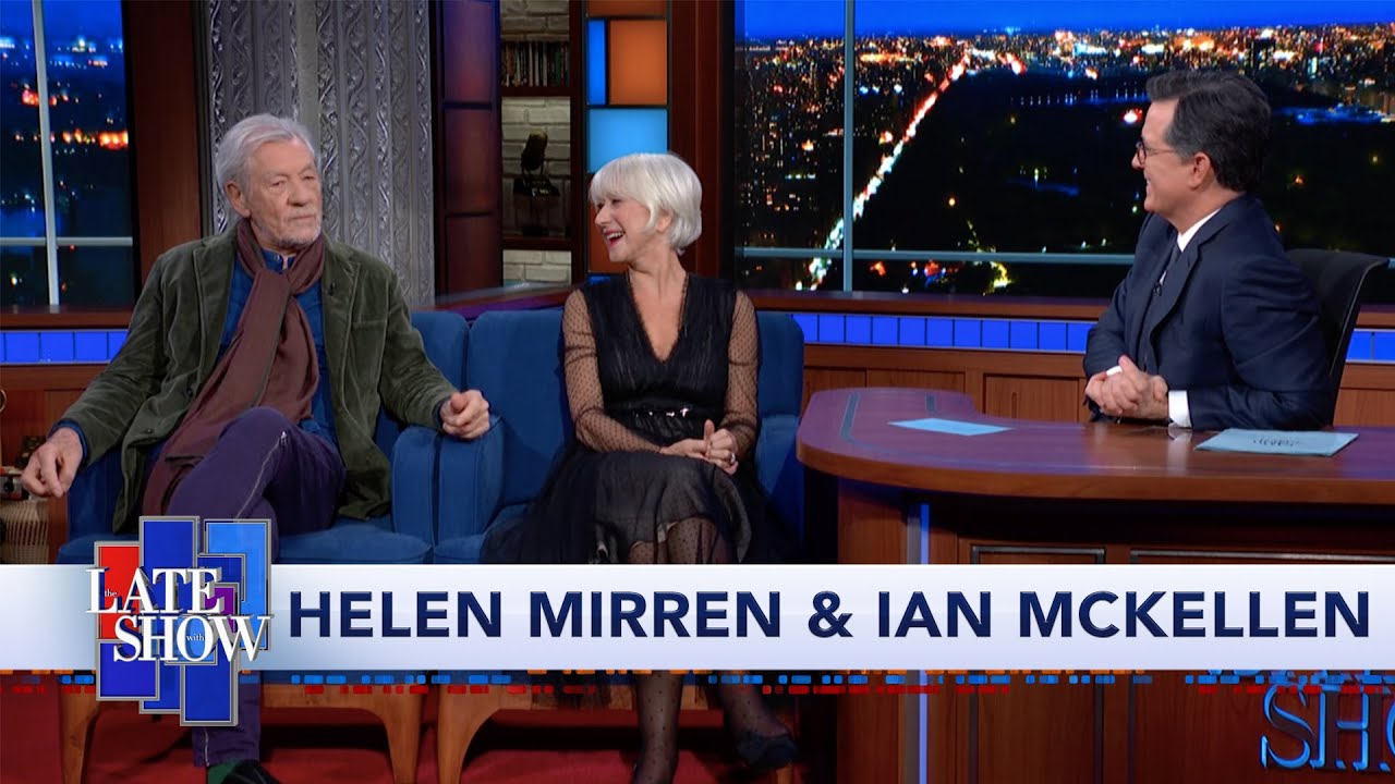 Helen Mirren & Ian McKellen Act Out Trump's Ukraine Quid Pro Quo Call - YouTube