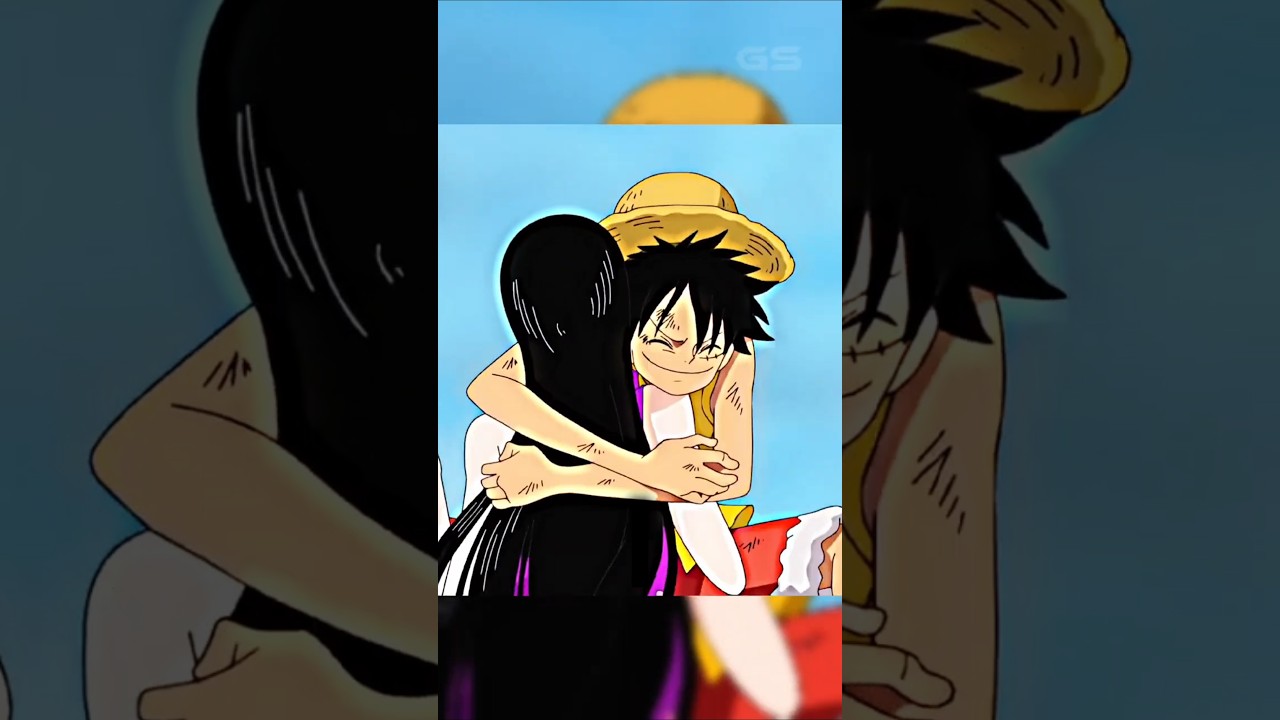 Luffy wants to hold Boa Hancock Forever #onepiece #luffy