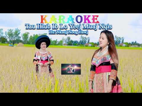 Tau Hlub Ib Pliag Los Yeej Muaj Nqi/Karaoke #karaoke  #hmongkaraoke #2024