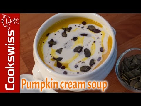 Creamy Pumpkin Soup - pumpkin soup recipe (pumpkin recipes)