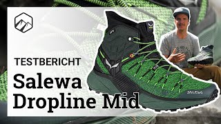 Testbericht: Salewa Dropline Mid - Speed Hiking Schuhe | Bergzeit