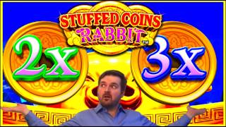 The Potential Of STUFFED COINS RABBIT Is INSANE!! 3 EPIC BIG WIN SESSIONS!