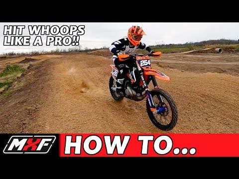 How to Hit Whoops on a Dirt Bike Like a Pro - 4 Steps to Get Faster!!