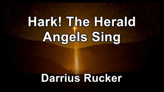 Hark! The Herald Angels Sing - Darrius Rucker  (Lyrics)