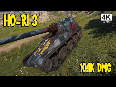 World Of Tanks Ho-Ri 3 (10.4k Damage) WOT