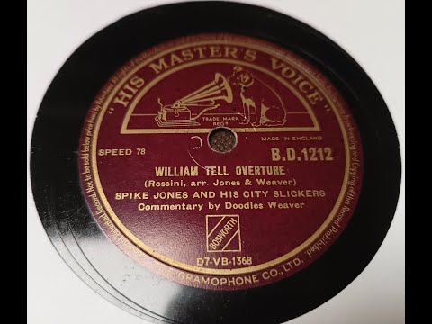 William Tell Overture - Spike Jones And His City Slickers - 78rpm