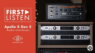 Video thumbnail for First Listen: Universal Audio Apollo X Gen 2 Audio Interfaces by Vintage King