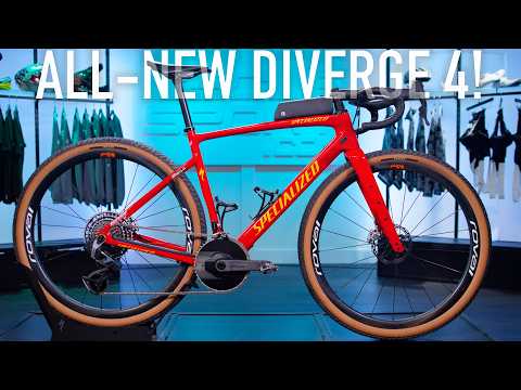 Specialized Diverge 4 FIRST LOOK Featuring A Pro's Unbound Gravel Race Bike!!
