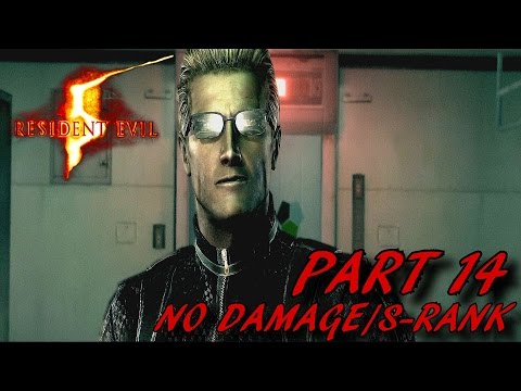 Resident Evil 5 HD Walkthrough S-Rank Part 14 - Ship Deck - No Damage