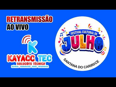 Festival Cultural de Julho em Santana do Cariri/CE - 24 de Julho 2026