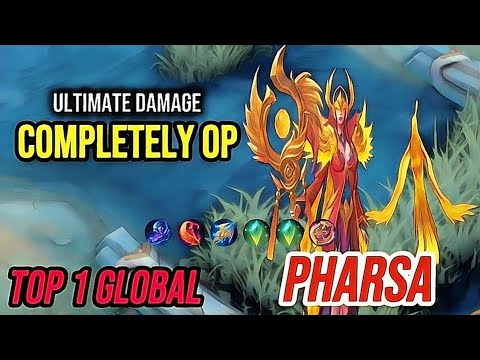Gameplay Pharsa Meta | Ultimate Damage Is Completely OP [ Top 1 Global Pharsa ] Mobile Legends