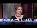 A Poetry Reading With Helena Bonham Carter And Stephen Colbert