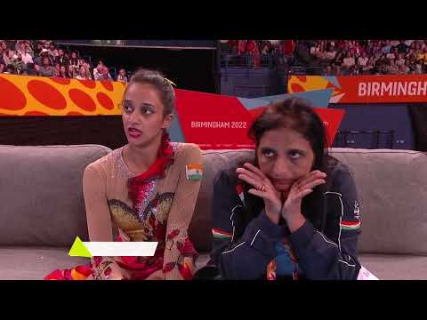 Rotation 4 - KAUR Bavleen (IND) Ribbon (Qualifications) [Common Wealth Games 2022]