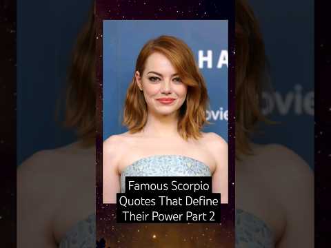 Famous Scorpio ♏ Quotes that Define Their Power #astrology #scorpio #zodiacsigns #trending #shorts