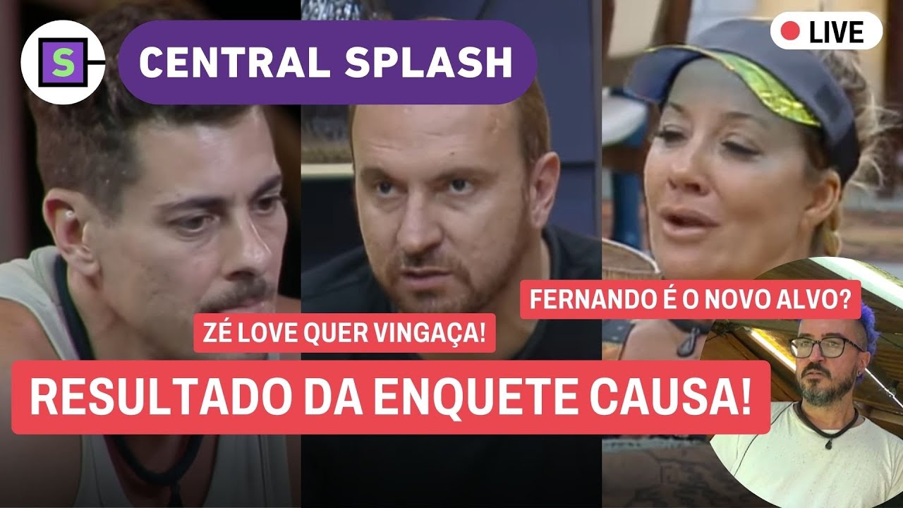 🔥Enquete MOSTRA ELIMINADO! ZÉ LOVE perde a PACIÊNCIA na FAZENDA e toma atitude! Fernando na mira e +