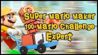 Super Mario Maker - 100 Mario Challenge - Expert (no commentary)