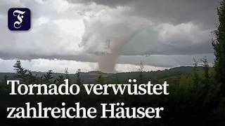 Mehrere Verletzte nach Tornado über Südfrankreich