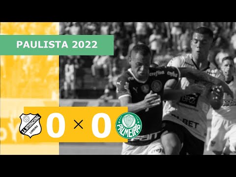 Inter de Limeira 0 x 0 Palmeiras - melhores momentos - 27/02 - Campeonato Paulista 2022