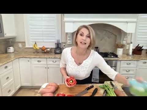 Making Bell Pepper Sticks