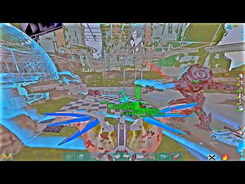 Building The Biggest Base On Mesa And Still Wiping The Server | Ark Unofficial | MESA 100x