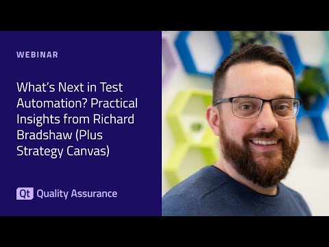 Webinar: What’s Next in Test Automation? Practical Insights from Richard Bradshaw