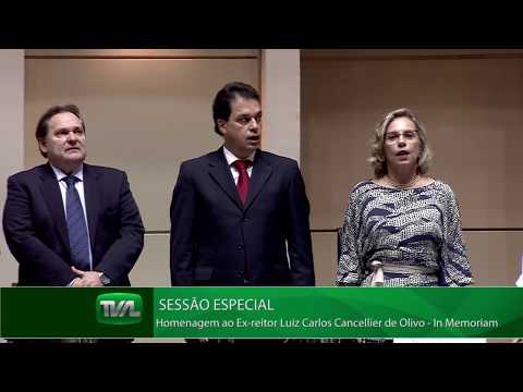 Sessão Especial - Homenagem ao Ex-Reitor Luiz Carlos Cancellier de Olivo - 21/11/17