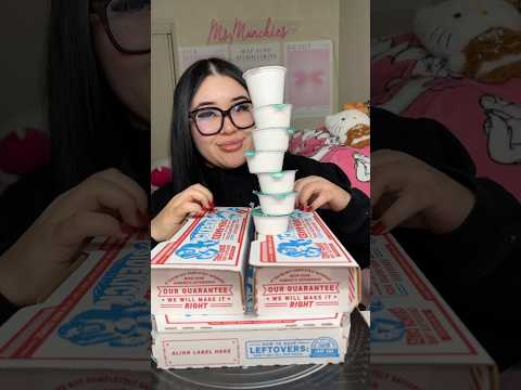 Dominos Haul 🍕 #dominos #dominospizza #foodies #mukbang