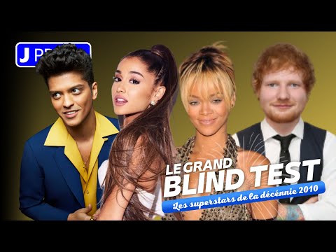 LE GRAND BLIND TEST DE LA DECENNIE 2010 SPECIAL SUPERSTARS - JPROD ACTIVITY