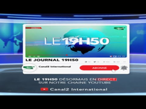 LE JOURNAL 19H50 du Jeudi 08/10/2020 - Canal 2 international