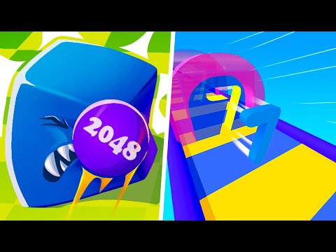 Math Race vs Ball Master 2048 Shooter - Max Level Gameplay (Part 1)
