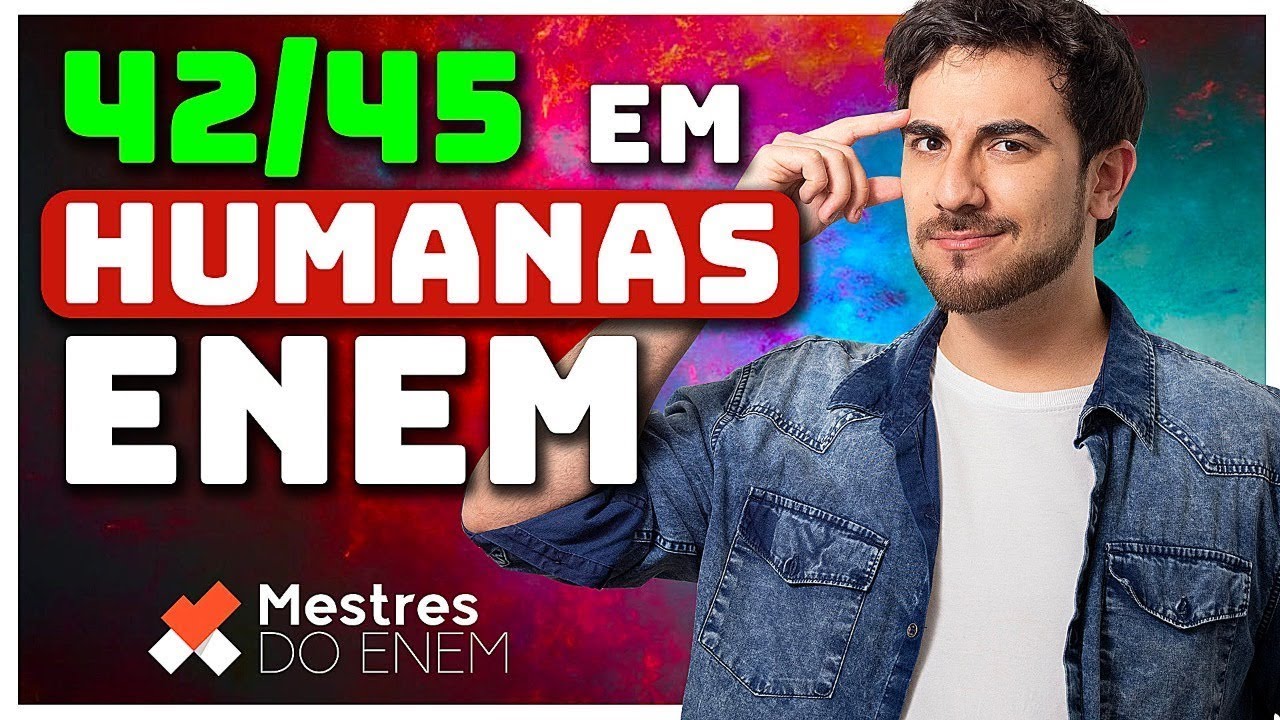 COMO EU QUASE GABARITEI HUMANAS NO ENEM: Master Class de INTERPRETAÇÃO