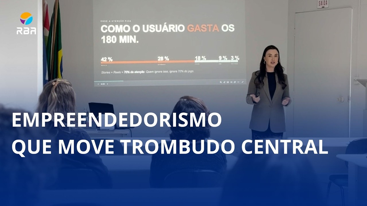 Empreendedorismo que move Trombudo Central 