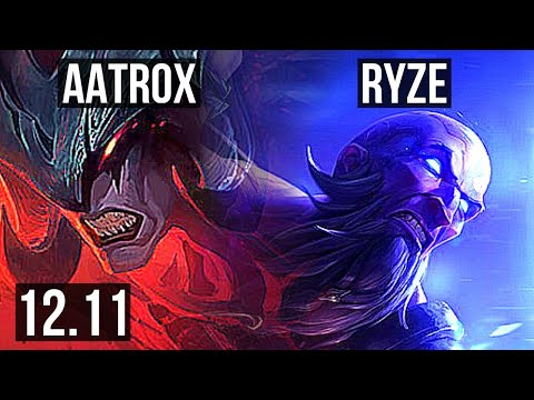 AATROX vs RYZE (TOP) | 5/1/5, 400+ games | NA Master | 12.11