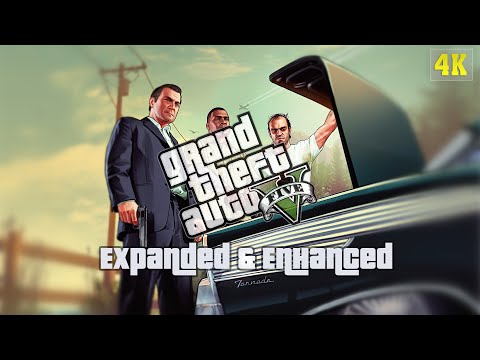 Grand Theft Auto V Expanded and Enhanced 4K Ultra Graphics Gameplay [4K 60FPS] | GTA 5 4K | ThirtyIR