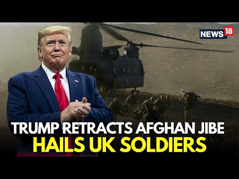 LIVE | President Trump Praises British Soldiers, After Afghanistan Remarks | Trump NATO News | N18G