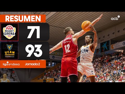 Bàsquet Girona - UCAM Murcia (71-93) RESUMEN | Liga Endesa 2025-26