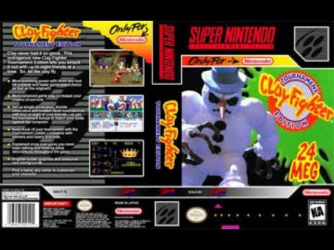 ClayFighter Tournament Edition (SNES) - Full Playthrough (Tiny) (29th Anniversary Edition)