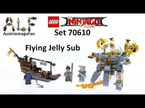 Vidéo LEGO Ninjago 70610 : Le sous-marin Méduse