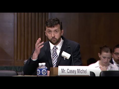 Casey Michel Opening Statement , Senate Judiciary Committee, 19 July 2022