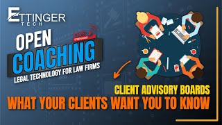 Think You Know What CLIENTS Value Most? These LAW FIRM ADVISORY BOARDS REVEAL the TRUTH