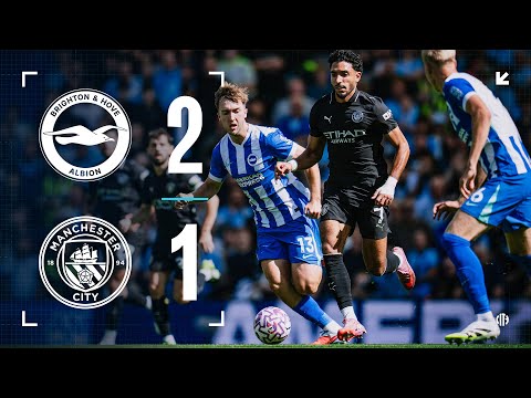 HIGHLIGHTS | Brighton 2-1 Man City | Haaland, Milner and Gruda Goals