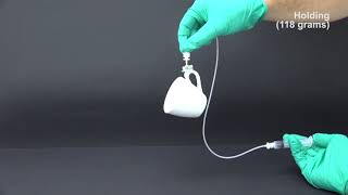 Controllable load sharing for soft adhesive interfaces on three-dimensional surfaces (a coffee cup)