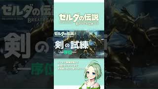 剣の試練‐序位‐【ゼルダの伝説BotW DLC第一弾 】【配信切り抜き】#shorts