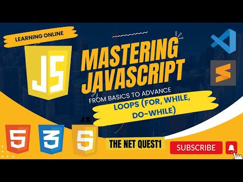 Mastering Javascript From Basics To Advanced Javascript Loops For While Do While